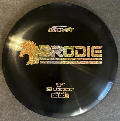 Discraft Esp Buzzz Limited Run Brodie Dark Horse Disc Golf Midrange - Image 1 of 2