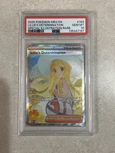 PSA 10 - Lillie's Determination 184/132 Mega Evolution Special Illustration Rare - Picture 1 of 2
