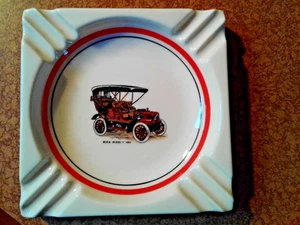 Ash Tray Buick Model C Quality Porcelain An Executive Line Product 6.5 x6.5 ins. - Picture 1 of 2