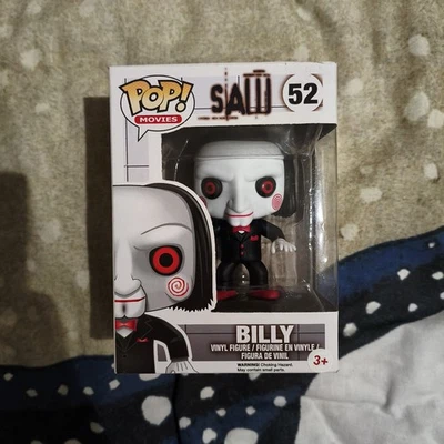 Funko Pop! Billy #52 Saw - Vaulted Rare Horror Movies Figure - Immagine 1 di 4