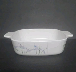Vintage Corning Ware Shadow Iris 1 Liter Casserole Dish A-1-B No Lid - Picture 1 of 7