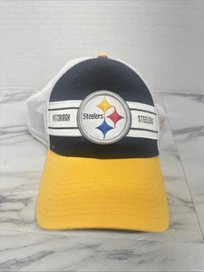 Pittsburgh Steelers New Era 9FORTY gorra de camionero ajustada negra - Imagen 1 de 4