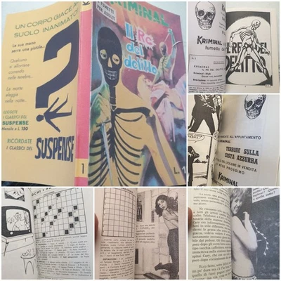 Kriminal N1 6235 Falso D'autore Completo Di Tutto Pubblicita Comprese Foto 1 de 4