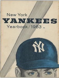 1963 New York Yankees Official JAY Yearbook EXCELLENT CONDITION *MICKEY MANTLE* - Picture 1 of 1