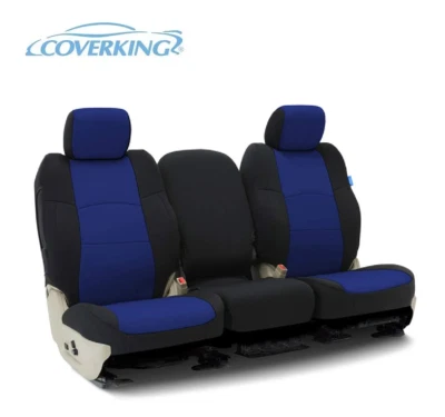 Fundas de asiento delanteras Ford F-250 2017 2018 2019 2020 2021 2022 para asiento de banco dividido Foto 1 de 4