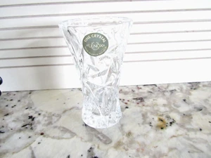 Vintage Lenox Toothpick/Q-Tip Holder 4” Crystal W/ Original Label - Picture 1 of 6
