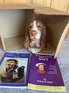 Bossons Vintage Cocker Spaniel Leber & Weiß Hund Wandplakette Kreide Nr.: 177 - Bild 1 von 12