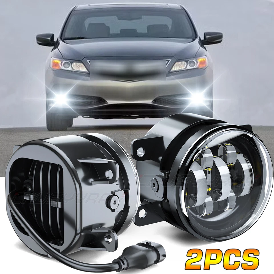 Luces antiniebla LED de repuesto para parachoques de conducción para Acura ILX 2013 2014 2015 Foto 1 de 4
