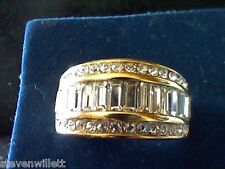 14K & Sts 3.75Ctw Lcs Diamond Wedding Anniversary Band Ring Sz 7 Other Sizes! >