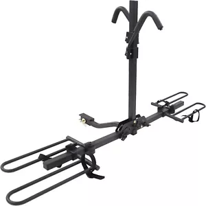 Portabici CMT 2 stile piattaforma montaggio a gancio, portabici inclinabili per C - Foto 1 di 8