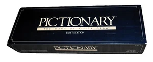 Pictionary First Edition Board Game Vintage 1985 Complete Game of Quick Draw - Picture 1 of 6