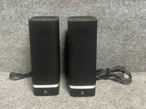 Logitech Z-5 Desktop Wired Stereo Speakers S-00064 Pair For Mac And PC - Black - Picture 1 of 18