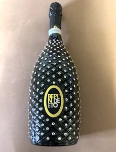 139) BOTTIGLIA PROSECCO 2014 VALDOBBIADENE CON CRISTALLI DI SWAROSKI - Foto 1 di 9