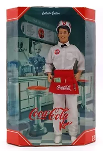 1999 Coca-Cola Soda Jerk Ken Barbie Puppe - Collector Edt. / Mattel 25678, NrfB - Bild 1 von 7