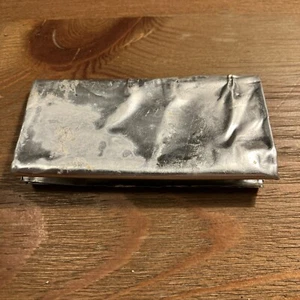 Vietnam War Era PSK-Z Pilot Survival Kit Aluminum Foil Sheet 1960s - Picture 1 of 5