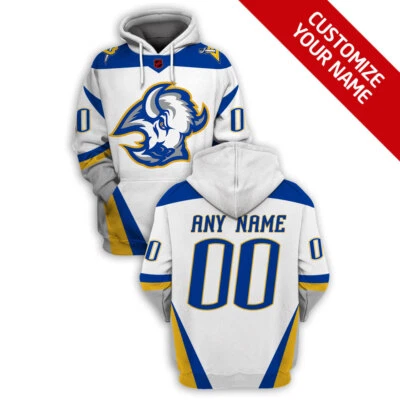 Buffalo Sabres Hoodie Personalize Hockey Team Christmas Gift Unisex Hooded - Image 1 of 4