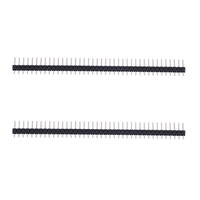 10X(1x40 Pins Male 2.54 mm Pitch Single Row Pin Header Strip 10 Pcs