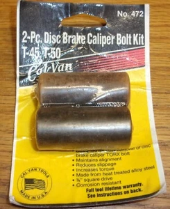 CAL-VAN TOOLS DISC BRAKE CALIPER BOLT KIT T-45, T-50 472 MADE IN THE USA - Picture 1 of 1