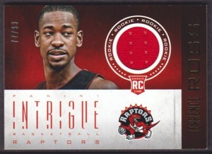 2012-13 Panini Intrigue Basketball Rookie Jersey #13 Terrence Ross 77/99