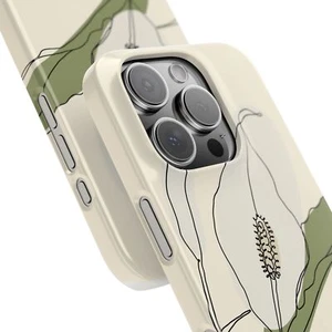 Minimalist Floral Case, Nature Eco-Friendly Accessory, Gift for Plant Lovers - Picture 1 of 228