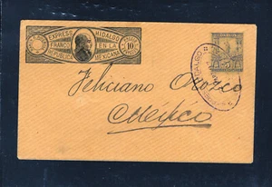 Mexico  Hidalgo   express  cover  used  1897 - Picture 1 of 1