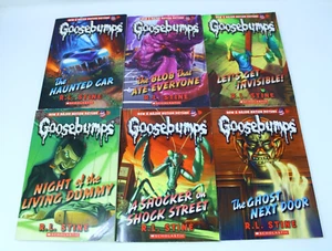 Lot of 6 Goosebumps Books by R. L. Stine Childrens Kids - Picture 1 of 8