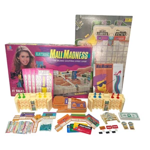 Juego de mesa electrónico Milton Bradley Mall Madness 1989 vintage funcionando defectos años 80 - Imagen 1 de 24