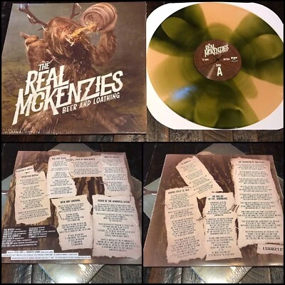 REAL McKENZIES Beer And Loathing LP Vinyl-Flogging Molly Dropkick Murphys NOFX - Image 1 of 4
