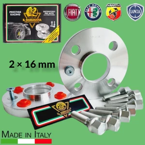 IGP 2 DISTANZIALI 16 mm 4 x 98 mozzo 58.1 + 8 BULLONI x LANCIA Delta 844 Ypsilon - Imagen 1 de 5