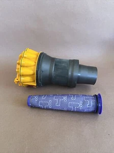Genuine Dyson DC40 Yellow Cyclone Assembly w/ Purple Filter - No Handle or Bin - Picture 1 of 5
