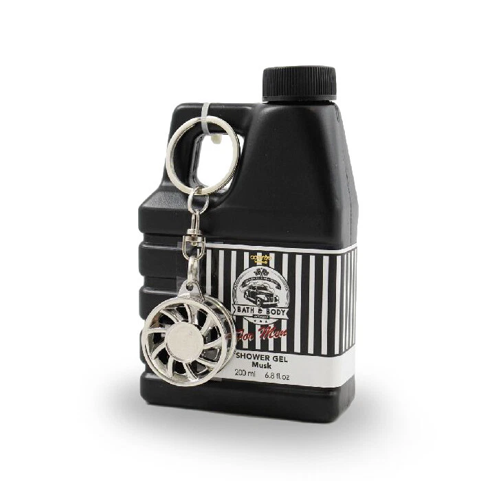 ITENGA Duschgel für Männer im Deko-Kanister 200ml Bath & Body Services Auto Geschenk