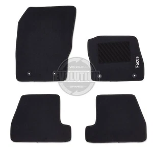 Tapetes a medida para alfombra de coche EVS negros para adaptarse a Ford Focus MK3 2011-2018 - Imagen 1 de 6