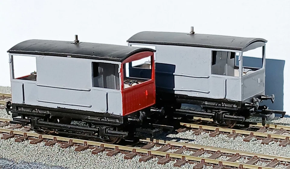 CDC DESIGN 00 gauge Metropolitan Railway 10 ton Brake Van