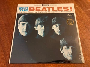 Beatles 'Meet The Beatles!' US Reissue Vinyl LP ST 2047 RIAA Award-  NEW SEALED - Picture 1 of 12