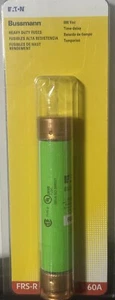 Eaton Bussmann 60 Amp Fusetron Doppio Elemento Classe FRS-R - Foto 1 di 5