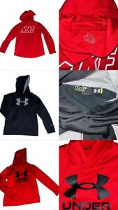 Boys Youth XS / 7 Under Armour 3 Pc Hoodie Logo Fleece Sweatshirt