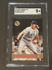 1996 Stadium Club Members Only 50 Randy Johnson SGC 9 POP 1 None Higher