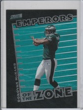 Donovan Mcnabb Eagles 1999 Stadium Club Emperors Of The Zone Rookie RC