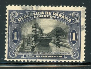 CANAL ZONE Used Selections: Scott #59 1B Violet/Black PEDRO MIGUEL CV$50+ - Picture 1 of 1