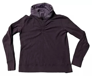 Lululemon Mock Neck Dance Top Purple Women's Size 10 - Picture 1 of 3
