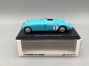Modellautos 1:43 Spark Bugatti 57C Winner Le Mans 1939 #1 in OVP - Bild 1 von 11