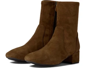 Gentle Souls by Kenneth Cole Women's (6.5 Medium) Ella Stretch Chocolate Booties - Picture 1 of 14