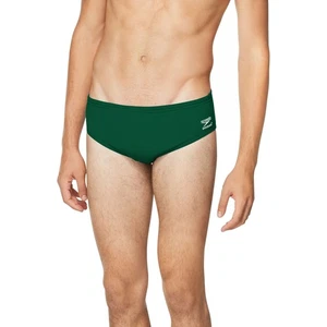 Traje de baño Speedo para hombre Breve resistencia + adulto liso, talla 34, Team verde oscuro - Imagen 1 de 1