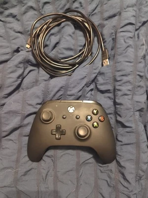 PowerA Enhanced Wired Controller for Xbox One and Windows 10 - Black - Image 1 of 3