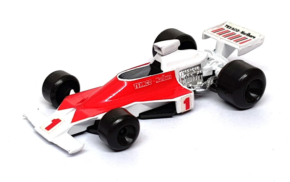Polistil Appx 8 cm de largo diecast RJ.1 - F1 McLaren M23 #1 - rojo/blanco Foto 1 de 4