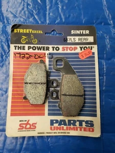 Pastillas de freno traseras sinterizadas SBS 687LS Street Excel Kawasaki 1722-0043 - Imagen 1 de 2