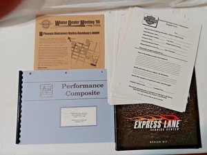 1998 Harley-Davidson Express Lane Service Center DEALER KIT Forms Sample Cases - Picture 1 of 8