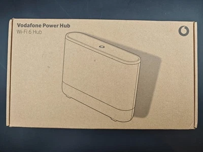 Vodafone Power Hub WiFi 6 Wi-fi Router DGM4137VDF Brand New Sealed White - Image 1 of 3