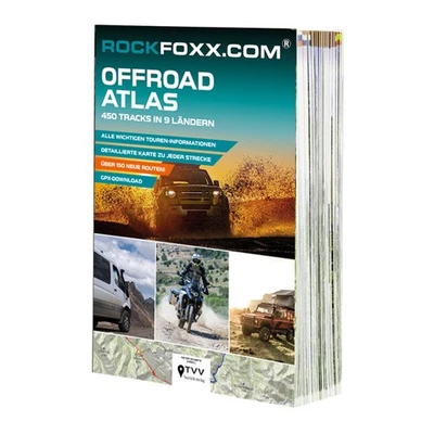 ROCKFOXX Offroad Atlas 2025 - 450 Tracks in 9 Ländern, Legale Strecken GPX-Daten - Bild 1 von 3