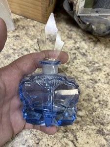 Heinrich Hoffmann Art Deco Glas Parfum Flakon mit Stopfen. RAR - Bild 1 von 7